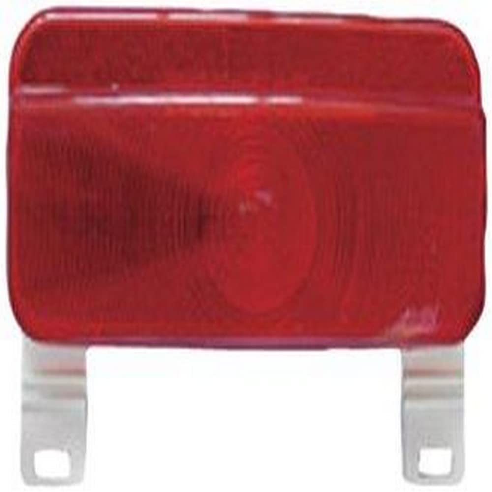 CLEAR REPLACEMENT LENS FOR STOP/TURN/TAIL LIGHTS W/LICENSE PLATE BRACKETS