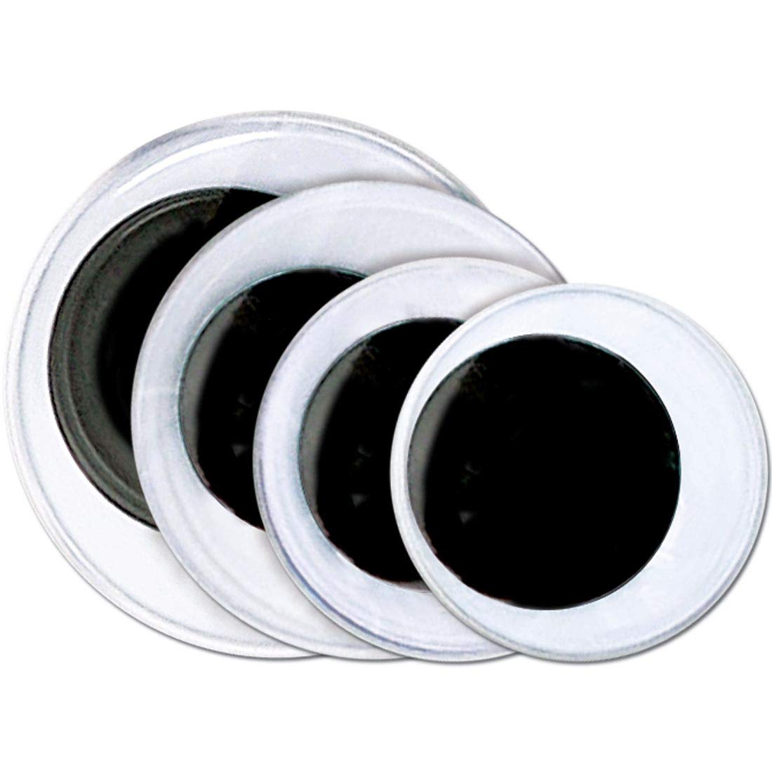 Wiggle Eyes Jumbo Black Set Of 100