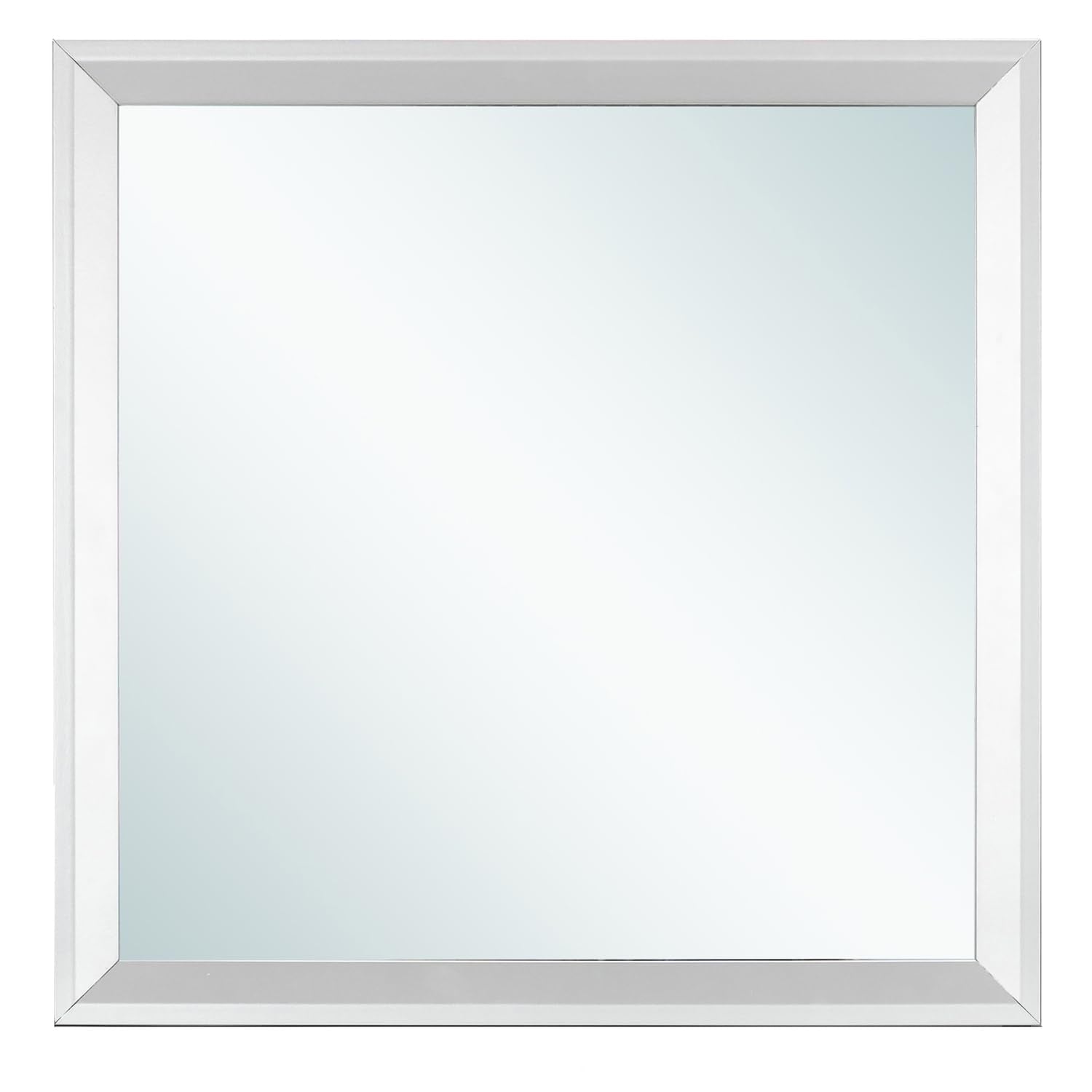 36 in. x 36 in. Classic Square Framed Dresser Mirror
