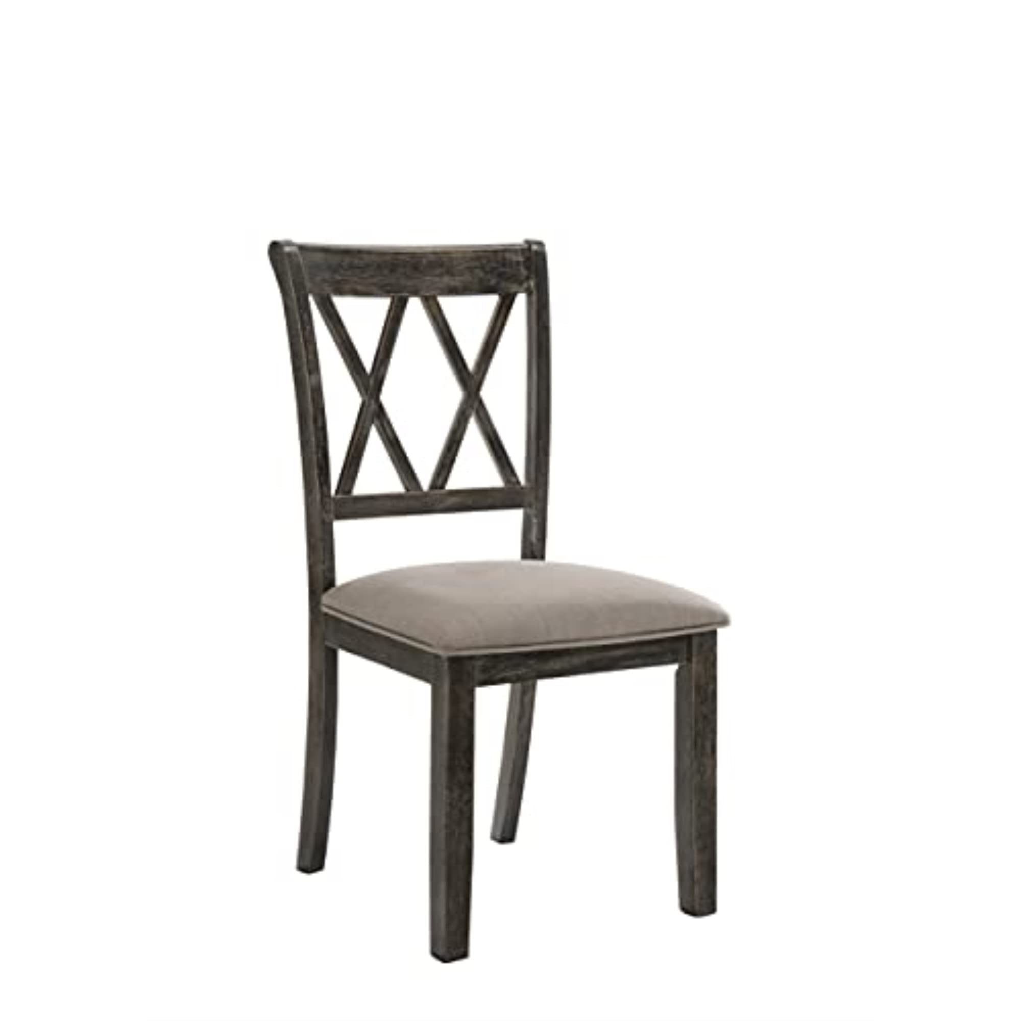 Casafoyer Claudia II Side Chair (Set of 2) in Weathered Gray