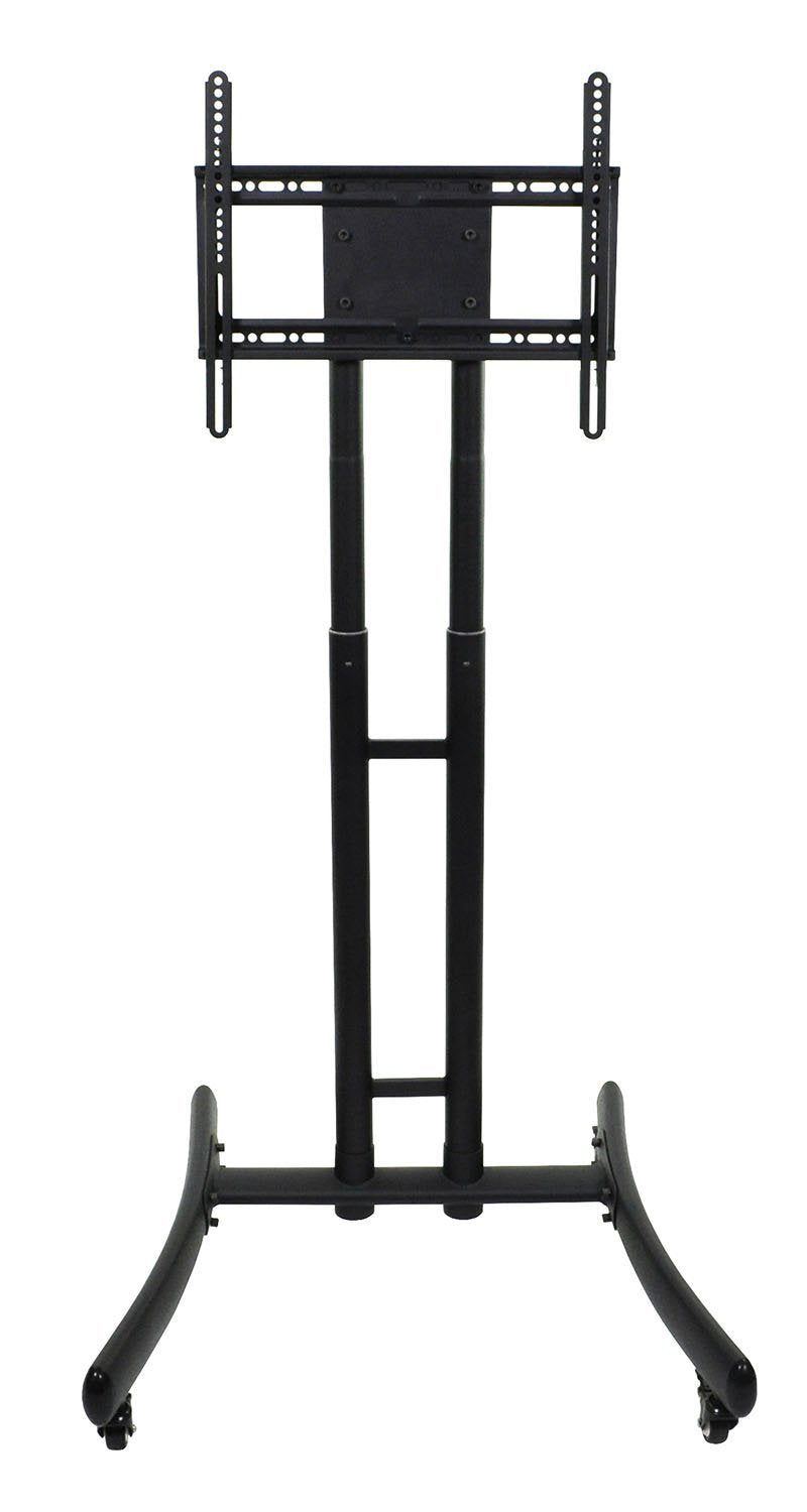 Luxor Adjustable Height Rolling TV Stand