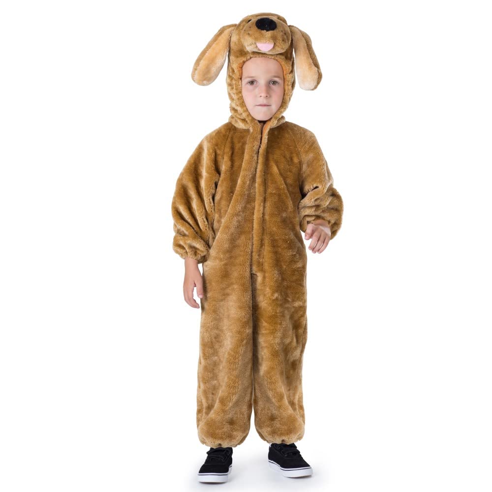 Brown Puppy Plush Costume - Size Medium 8-10