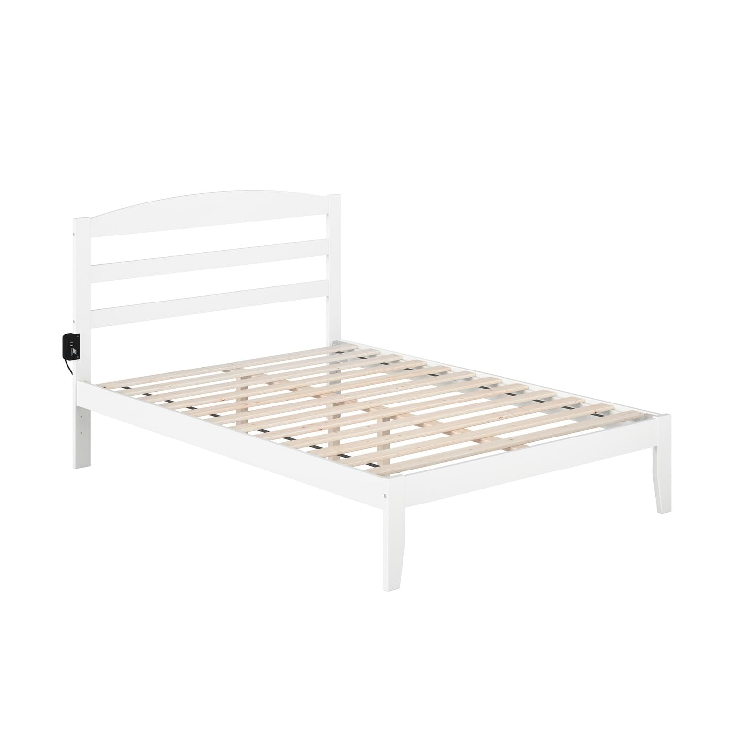Warren Full Bed in White
