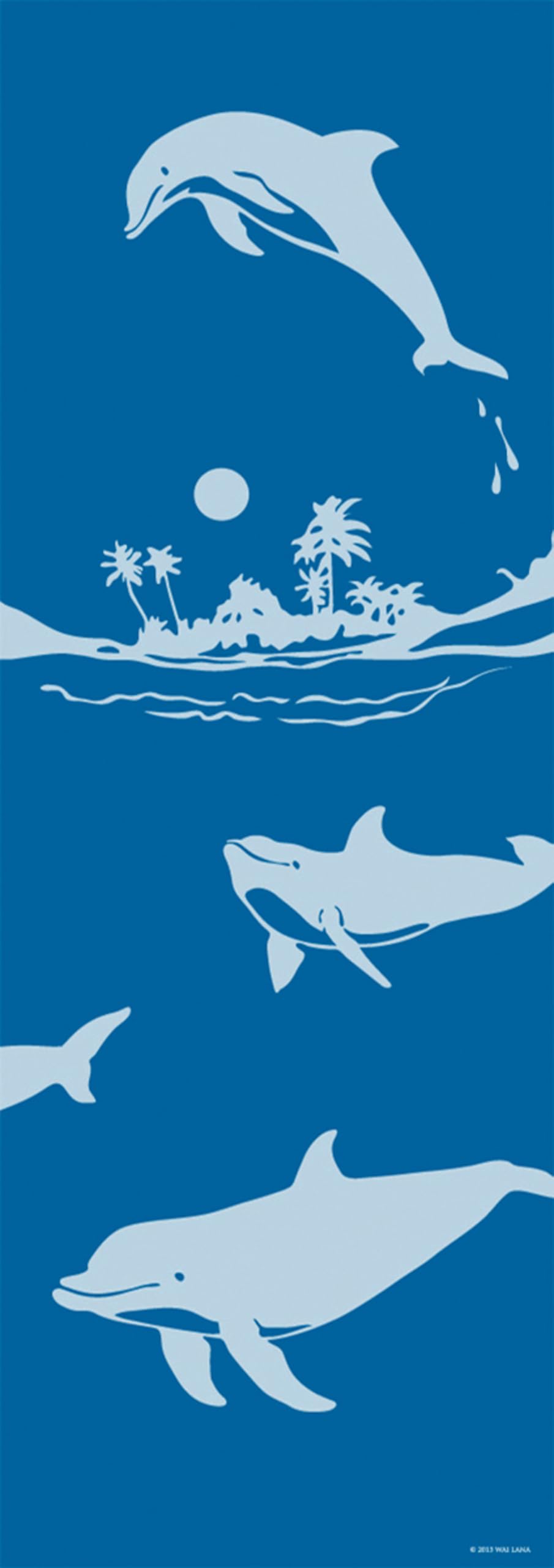 Yogi Mat Dolphins - Blue