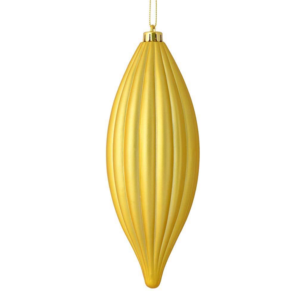 Casafoyer 8” Gold Matte Line Finial 4/Bag - (Pack Of 2)