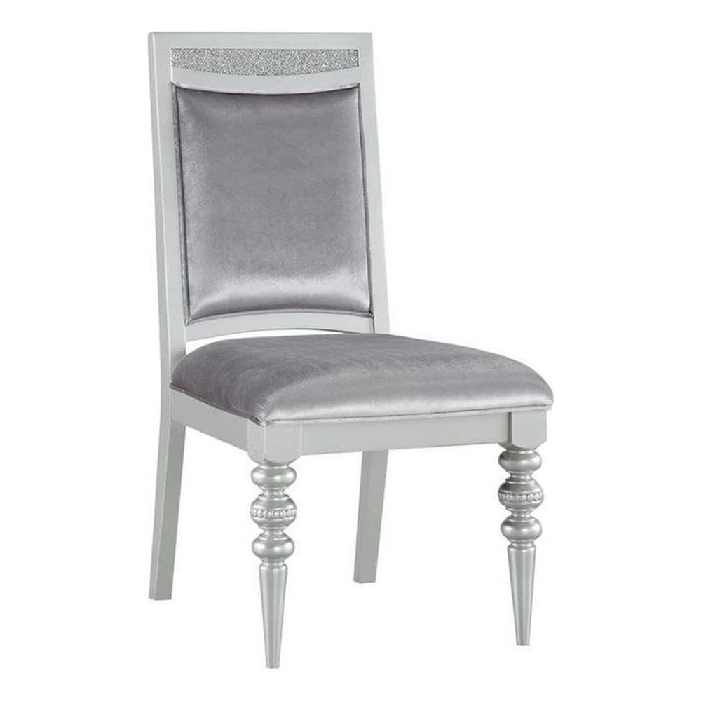 Side Chair (Set-2) - Fabric & Platinum Vietnam