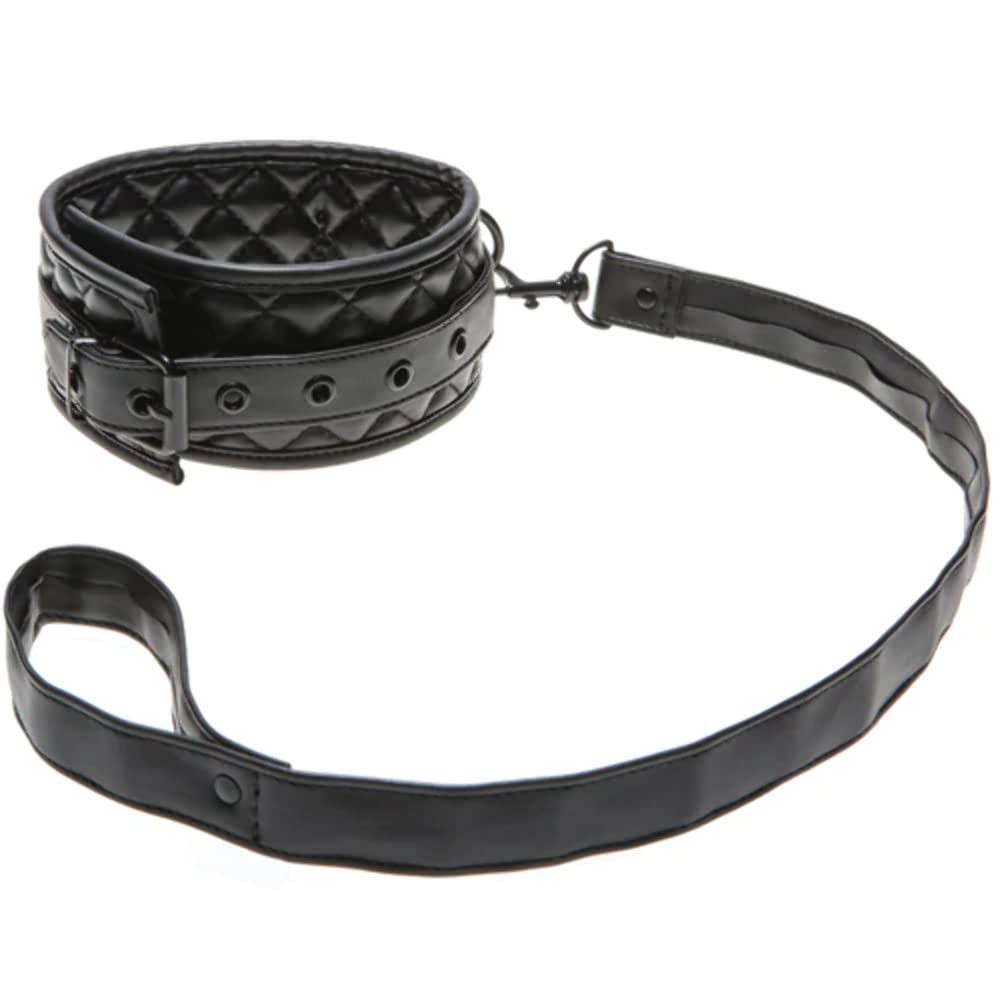 X-PLAY QUILTED COLLAR & LEASH
