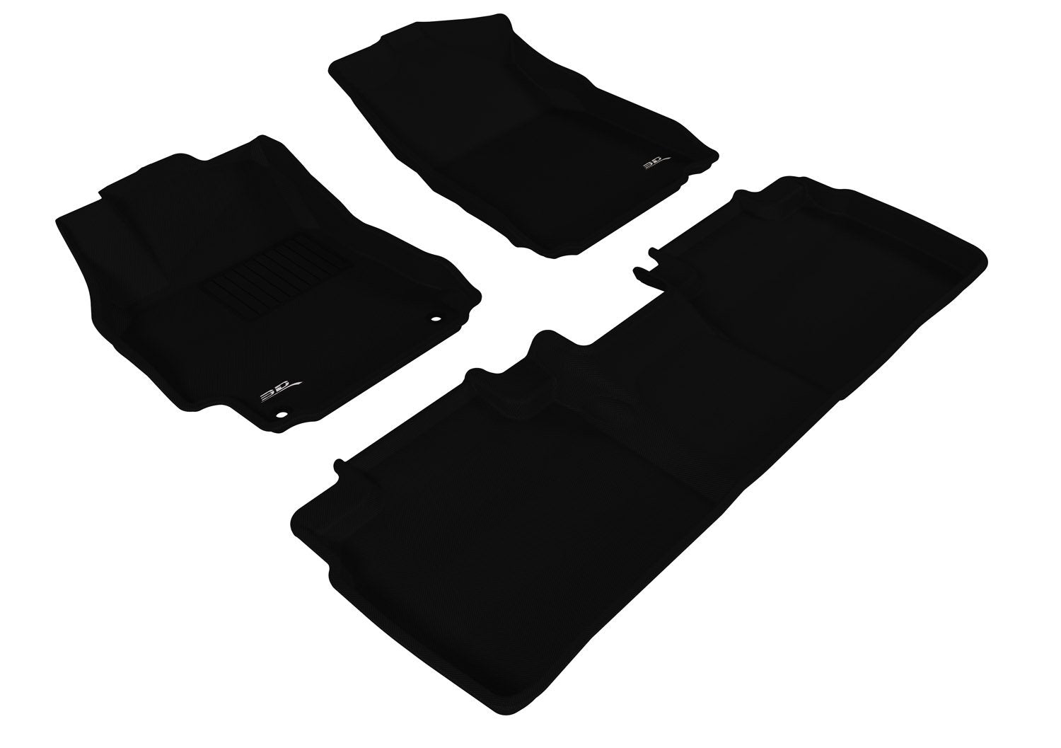 3D MAXpider TOYOTA CAMRY / CAMRY HYBRID 2012-2014 KAGU BLACK R1 R2