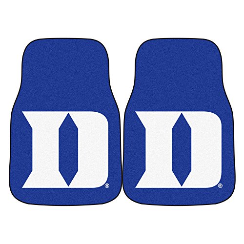 Fanmats 19573 Duke D Carpeted Car Mat, Team Color, 17X27