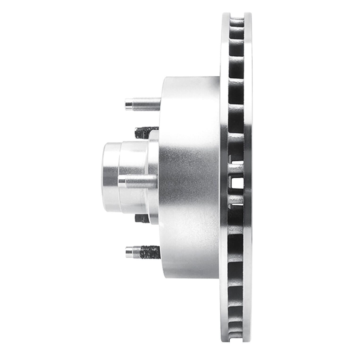 R1 Concepts Brake Rotor Drilled and Slotted Silver EDZ-54130L