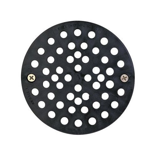 Sioux Chief 801-Apk Floor Drain Replacement Strainer, 6-3/4, Black, No Size