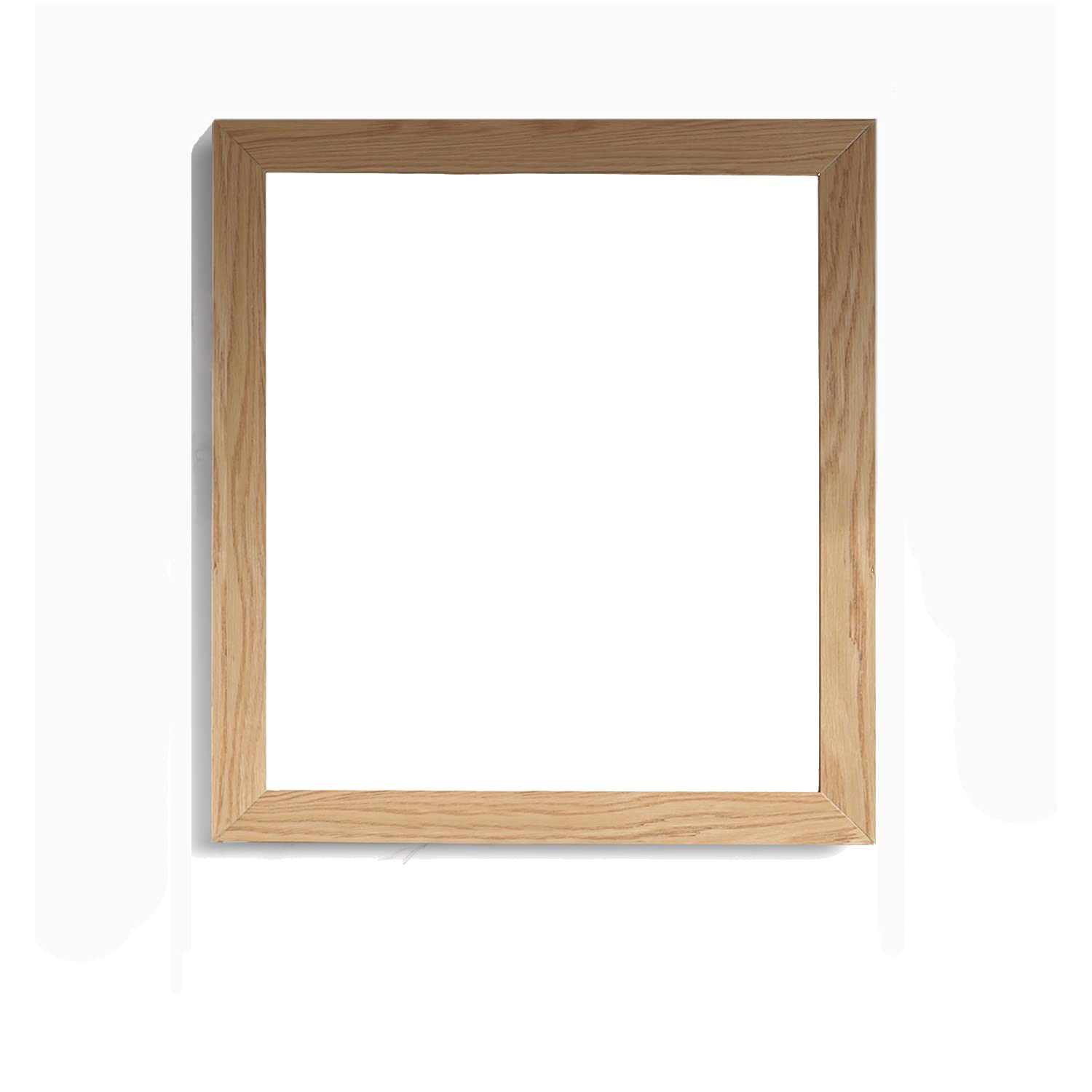 Fully Framed 30 California White Oak Mirror