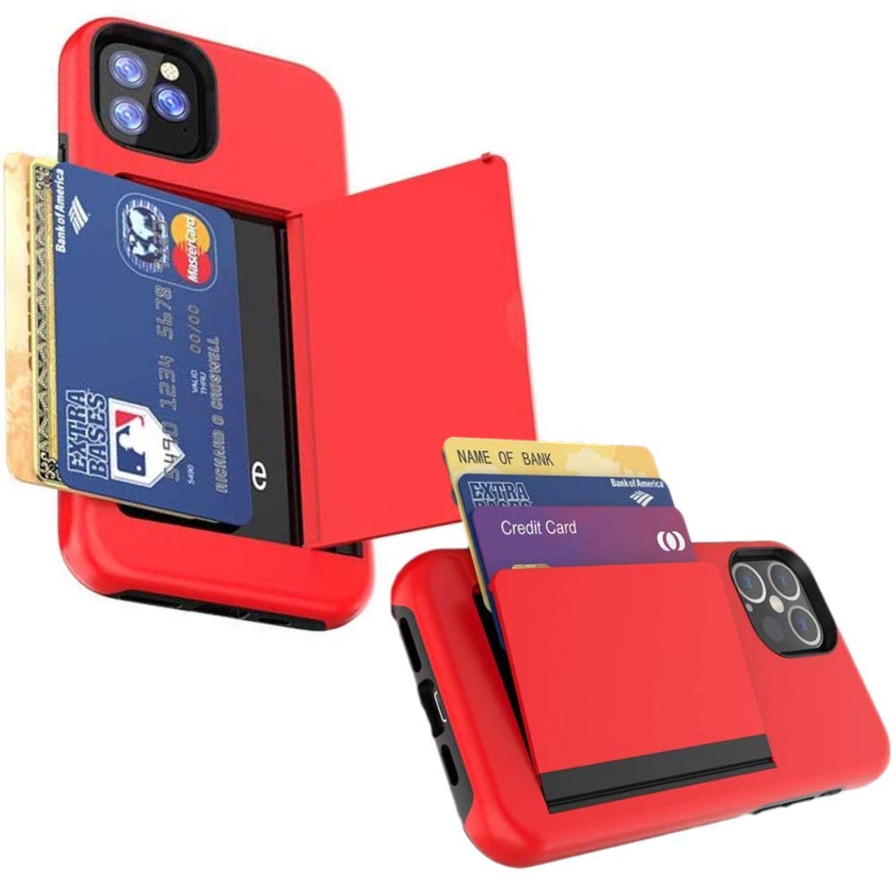 iPhone Hard Back Cover with ID/Credit Card Holder (iPhone12 Pro or iPhone12 Pro Max)