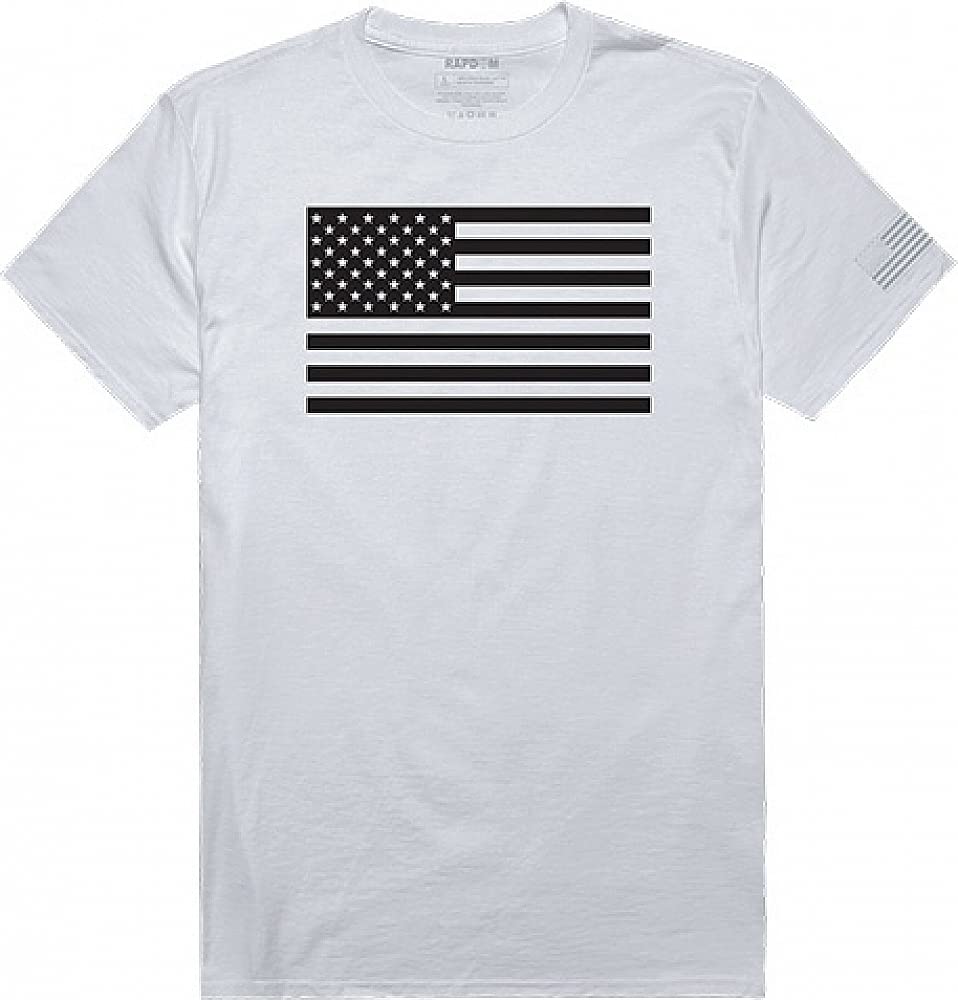 Tactical Graphic T, Tonal Flag, White, L