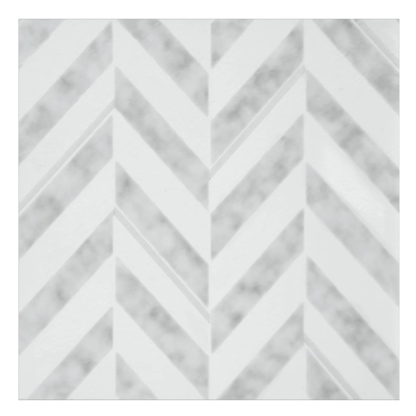 Retro 12x12 Self Adhesive Vinyl Floor Tile - Chevron - 20 Tiles/20 sq. ft.