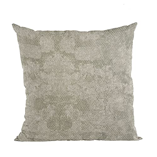 Plutus Platinum Hidden Map Textured Gound Cloth With Diamond Pattern - Double sided  22 x 22”
