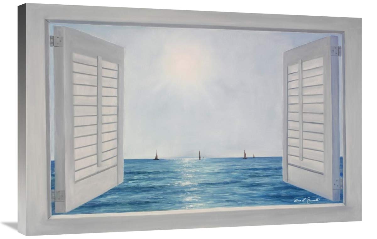 Open Shutters-Canvas Art-36x24”