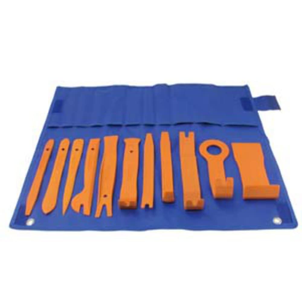 11 Pc. Auto Fastener and Molding Removal Tool Set
