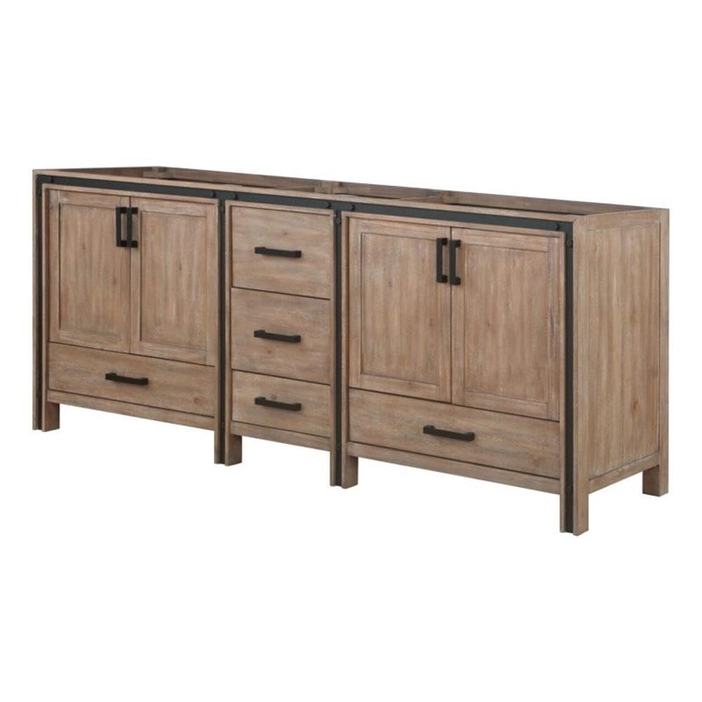 84 Rustic Barnwood Vanity Cabinet Only