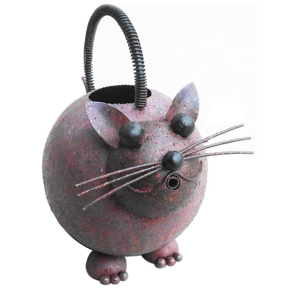 D-ART COLLECTION, INC Iron Cat Watering Can