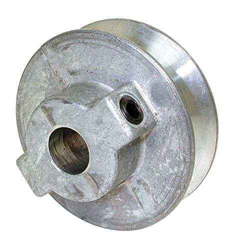 Dial Steel Silver Fixed Motor Pulley