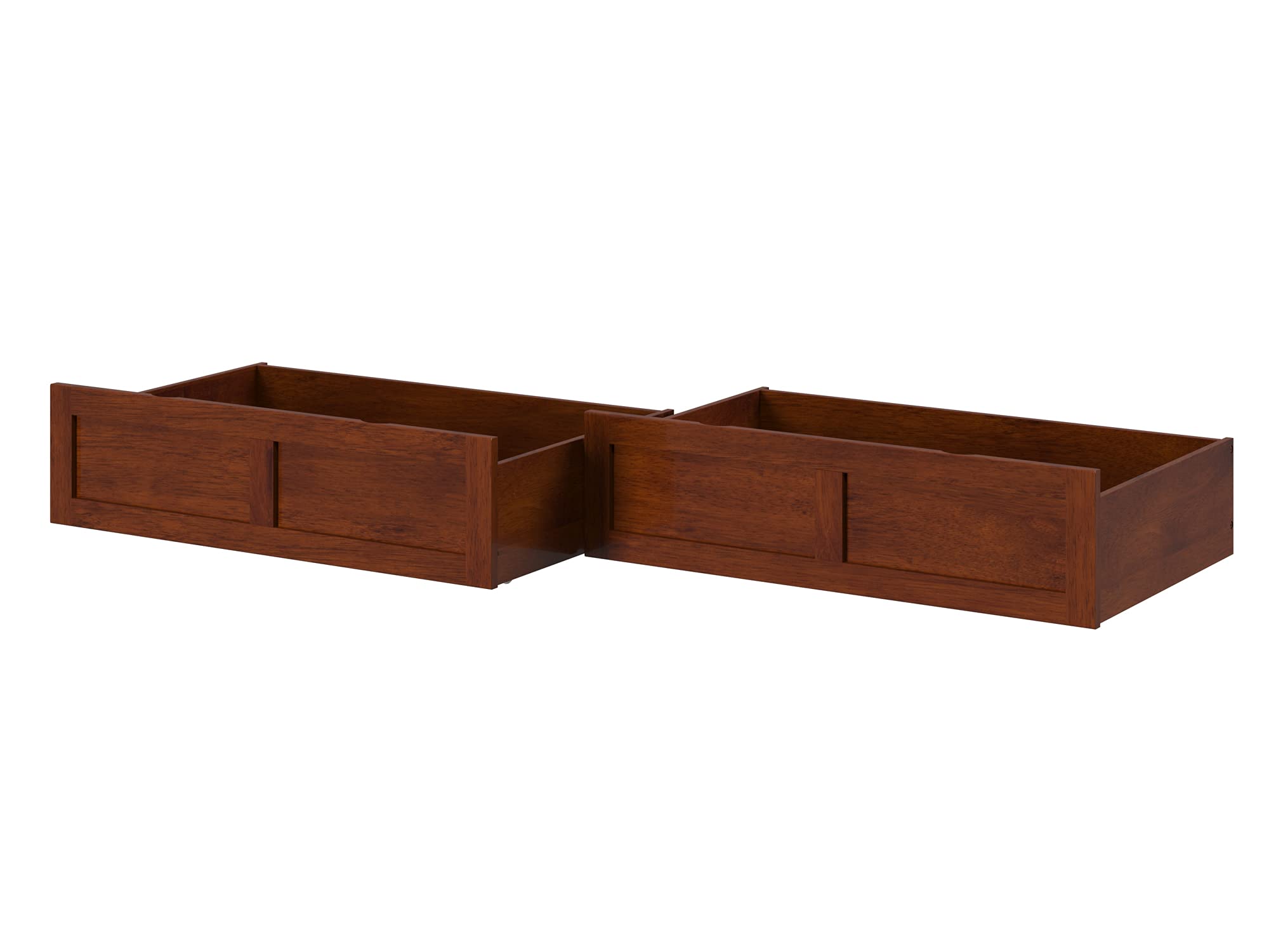 Drawers set of 2 Twin XL in Walnut