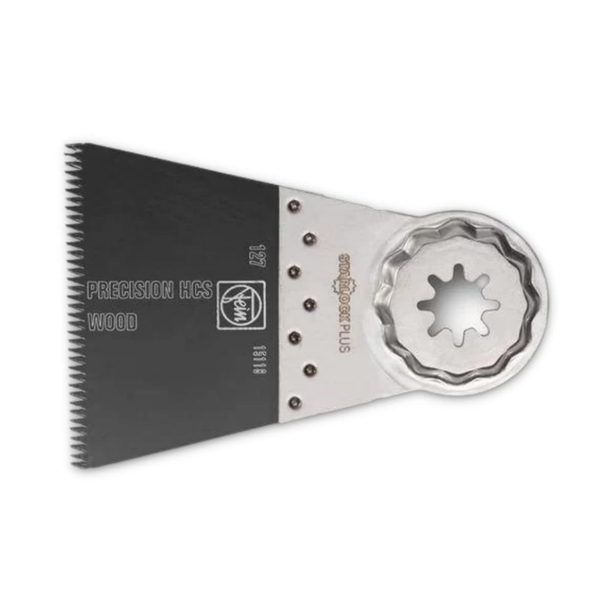 Fein Starlock Plus E-Cut Precision Oscillating Saw Blade - Extra Wide Shape 2-12 Width For All Wood Materials Drywall Soft Plast