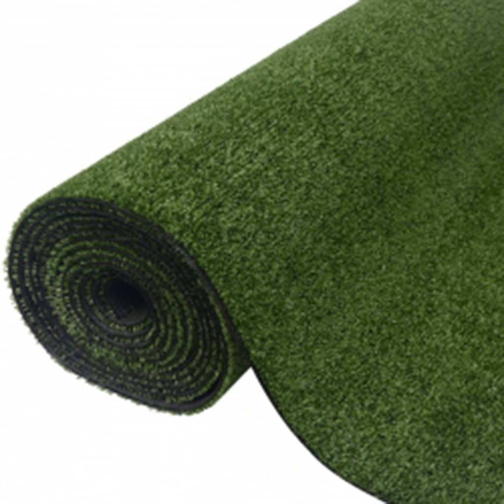vidaXL Artificial Grass 0.3/0.4" 39.4"x590.6" Green"