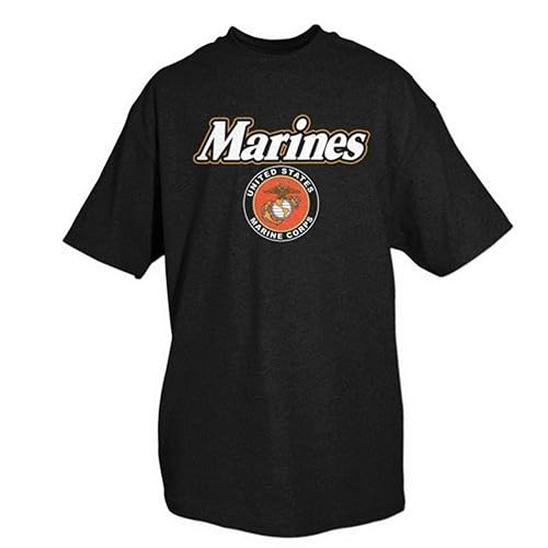 Marine Seal Black T-Shirt Large
