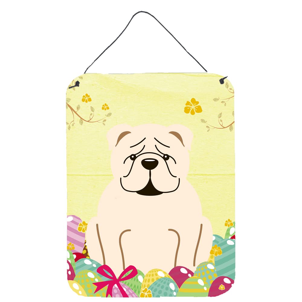 Easter Eggs Design with Dog Wall or Door Hanging Prints