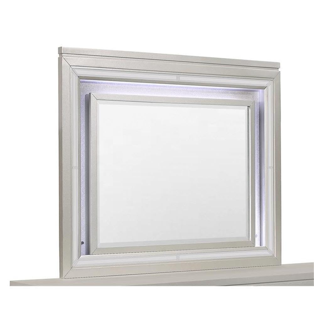 Paris Mirror W/Light Champagne