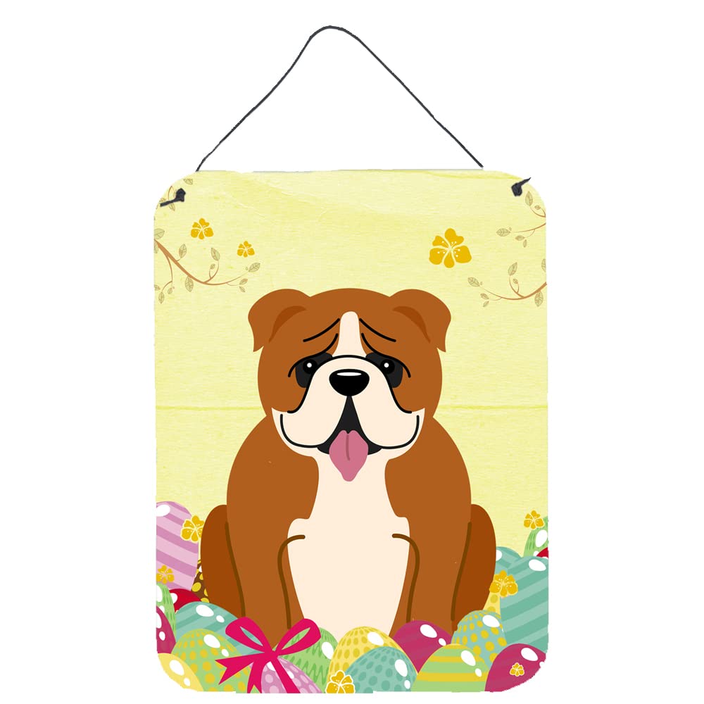 Easter Eggs Design with Dog Wall or Door Hanging Prints