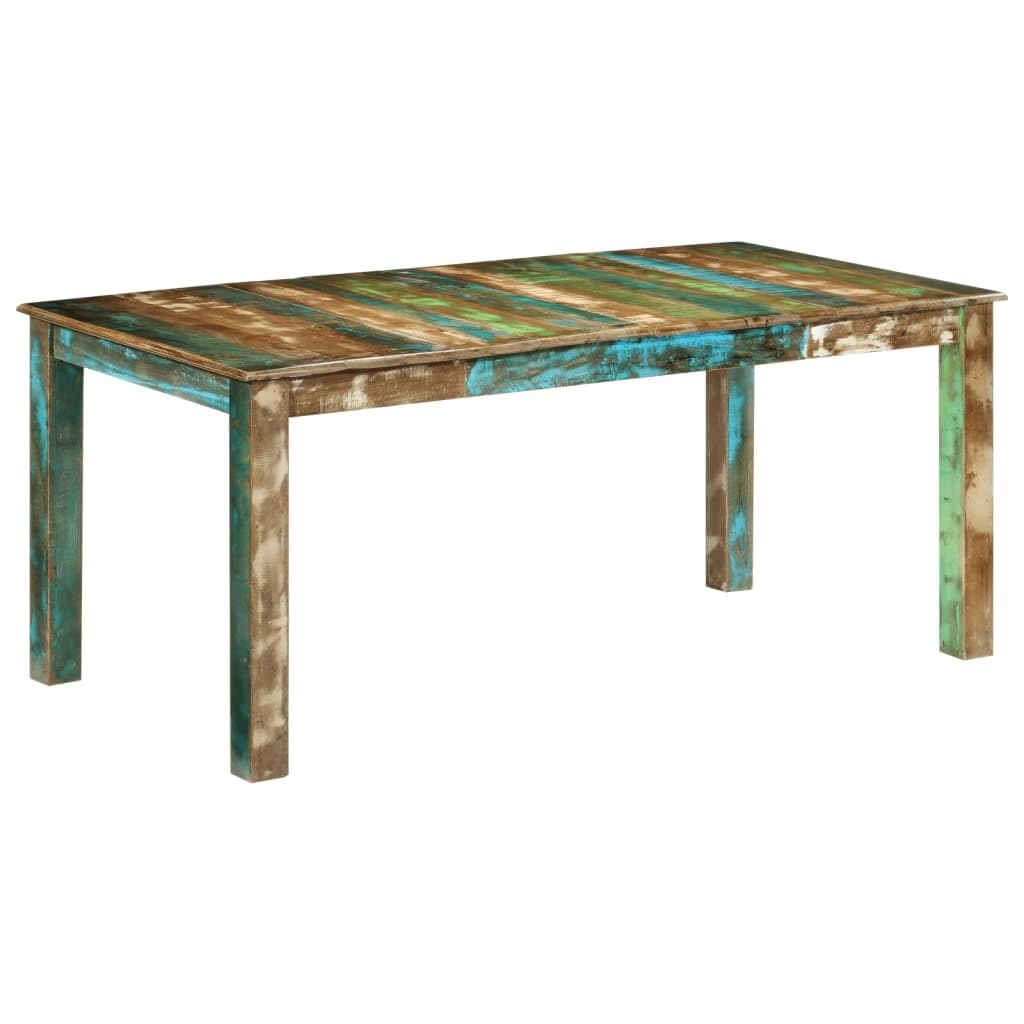 vidaXL Dining Table 70.9x35.4"x29.9" Solid Wood Reclaimed"