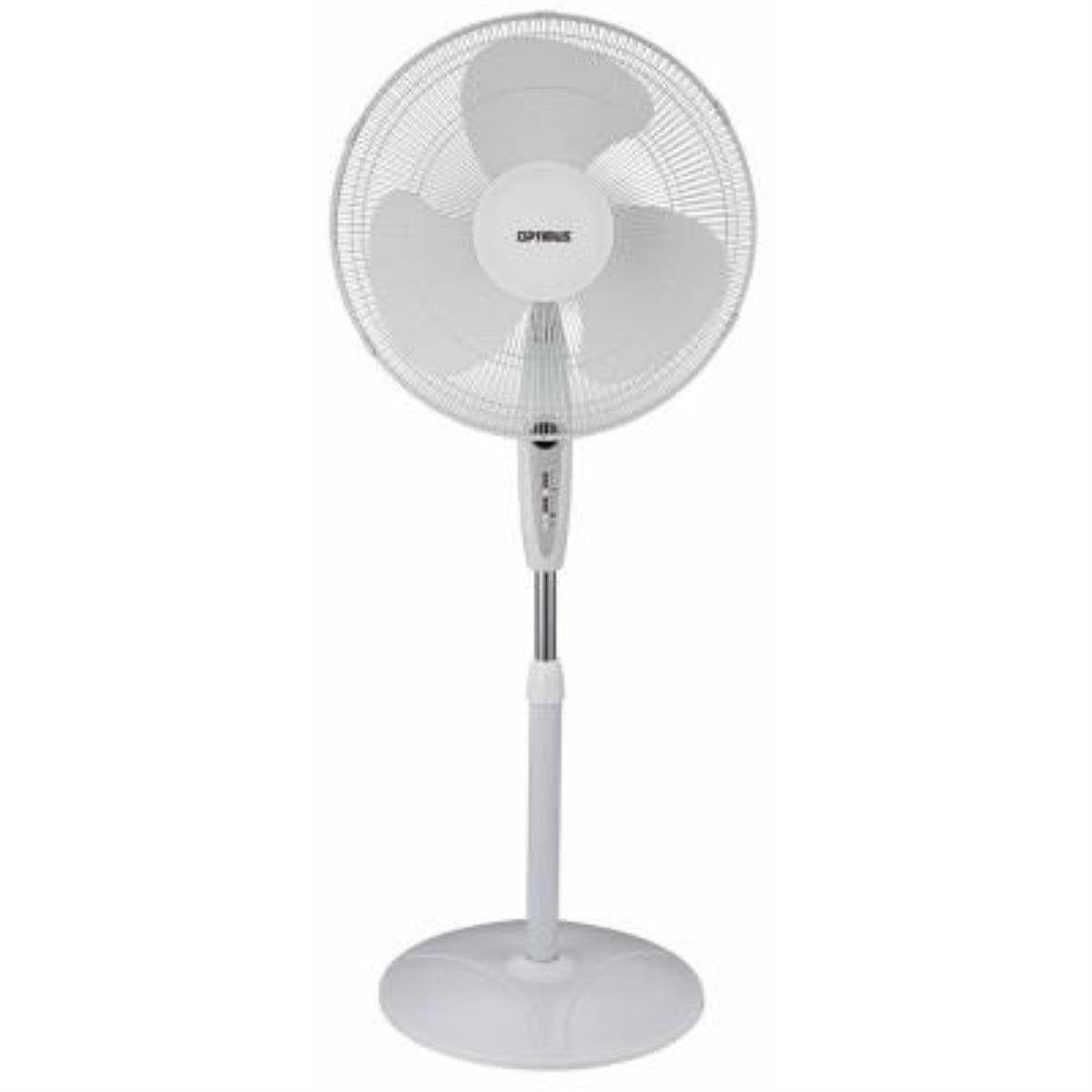 OPTIMUS F1672WH  WHT FAN 16 INCH OSCILLATING STAND REMOTE