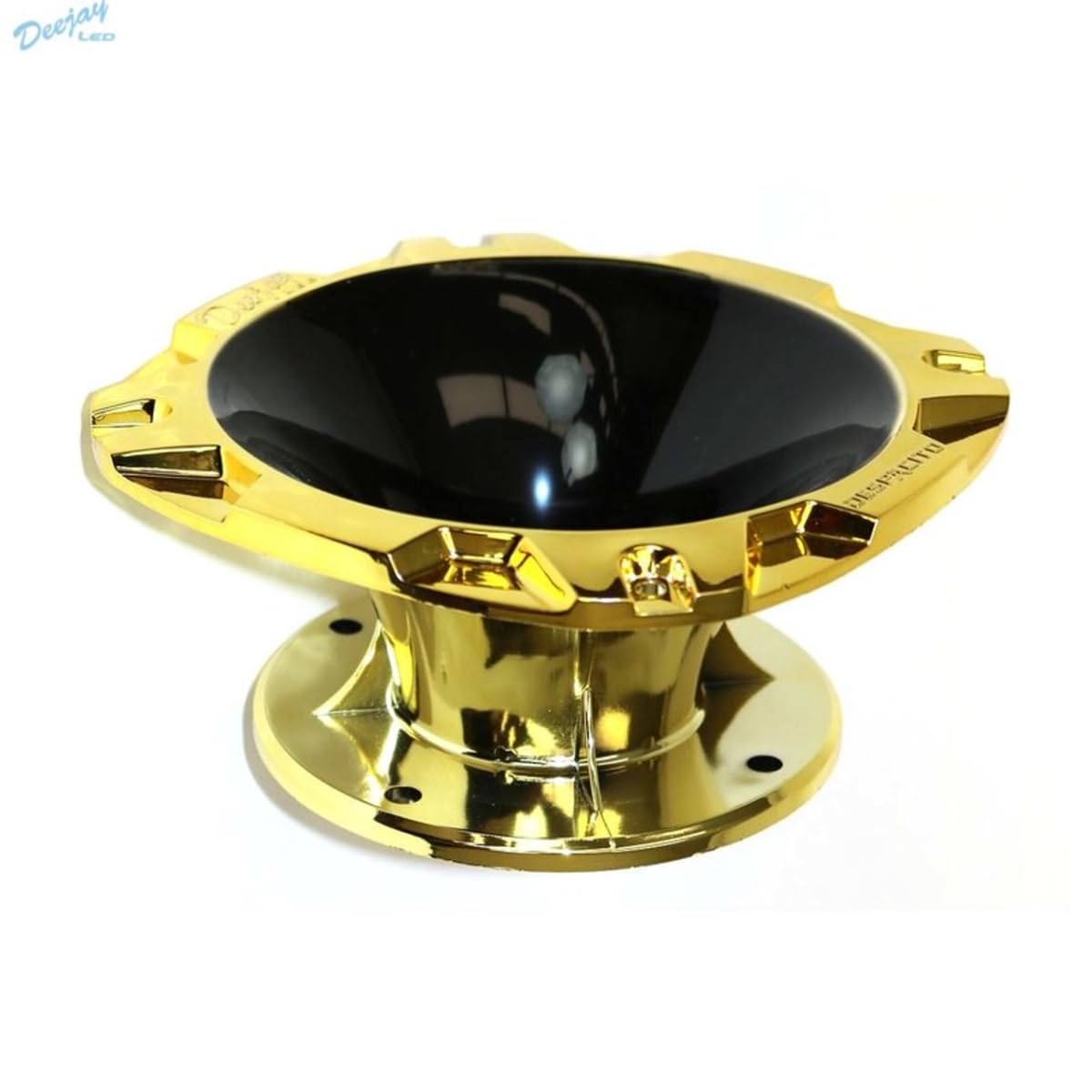 DJL SHORT 2 BOLT ON HORN BLACK GOLD