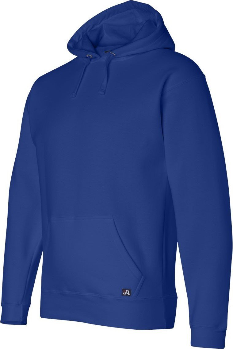 J. America Premium Hooded Sweatshirt - Royal, L