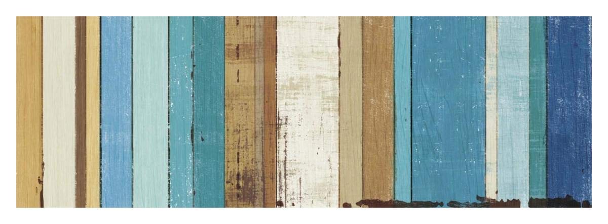 Beachscape VIII -Paper Art-38x14”