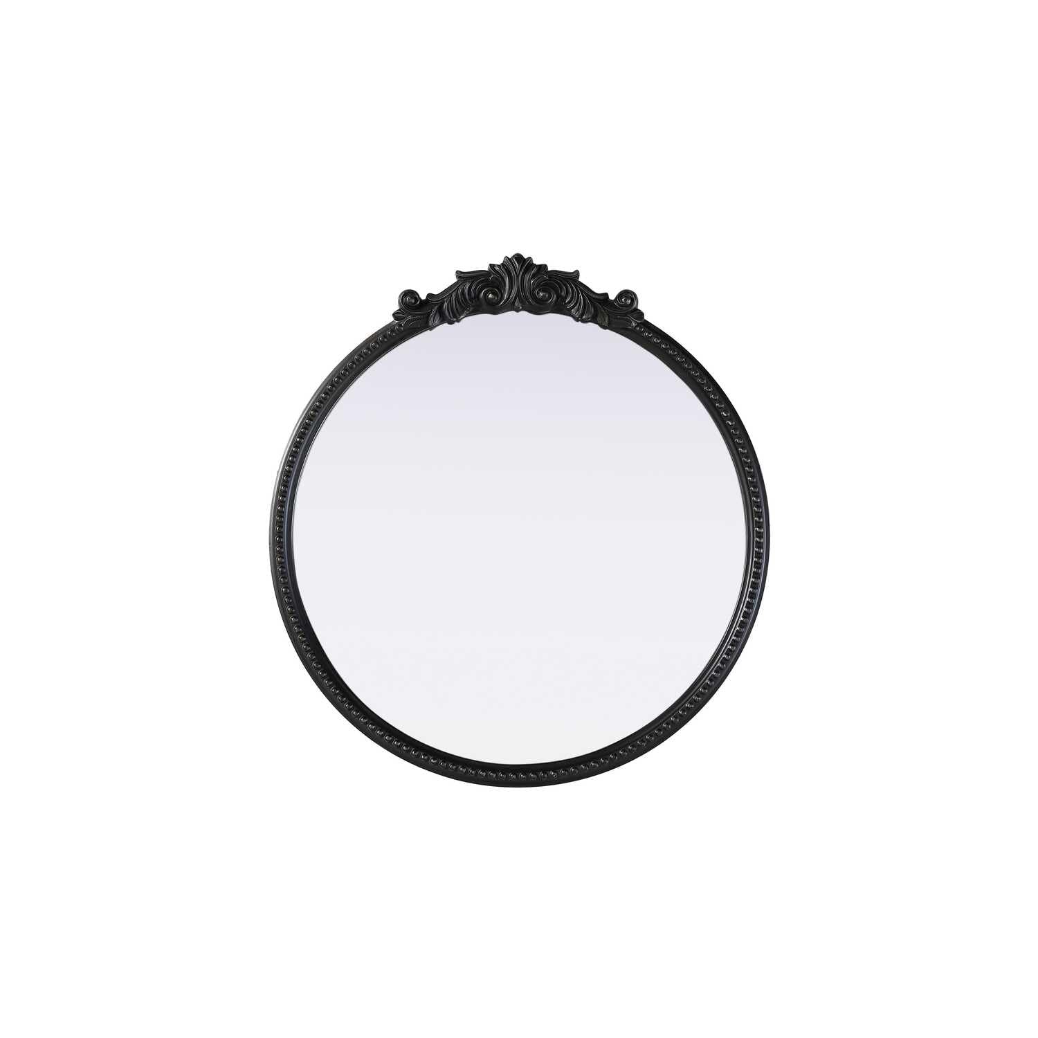 Naomi Vintage Resin Mirror 30x32 in Vintage Bronze