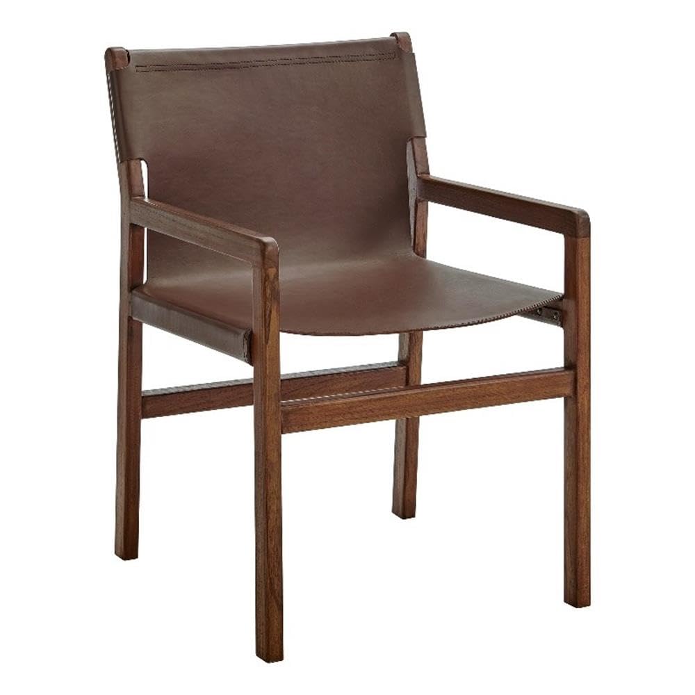 Sonora Leather Dining Chair by Modway