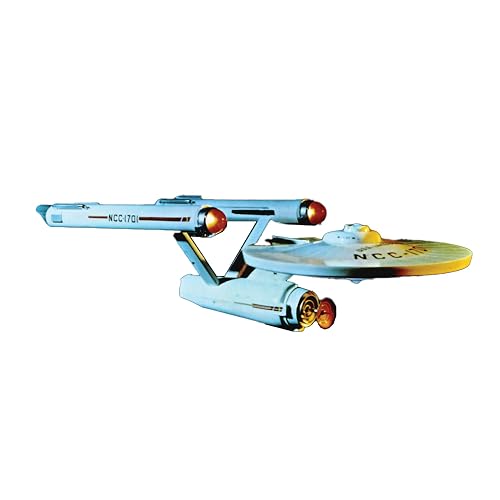 Skill 2 Model Kit U.S.S. Enterprise NCC-1701 Space Ship Star Trek 1/650 Scale Model by AMT