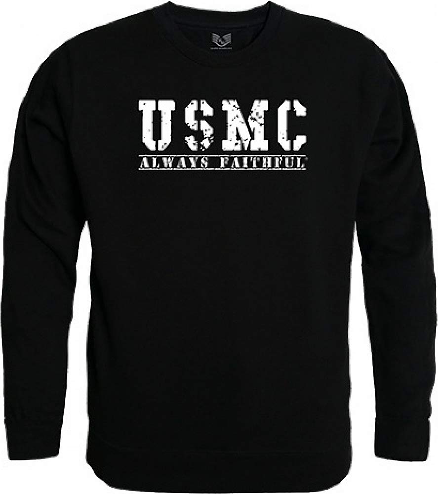 Graphic Crewneck, Faithful 3, Black, S