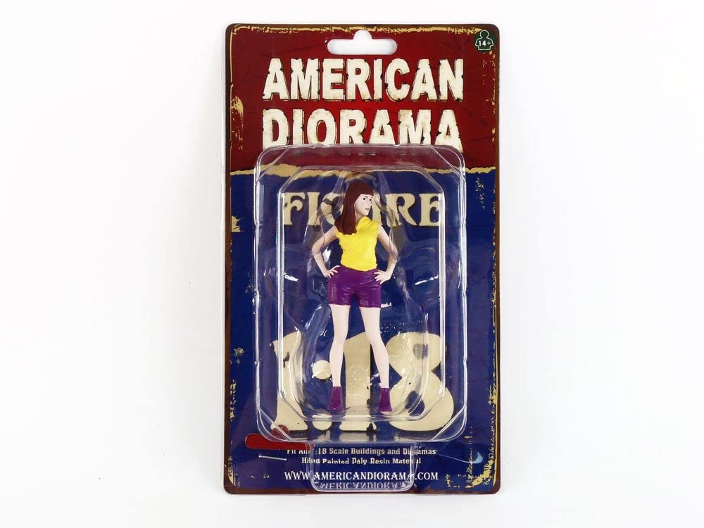 Girls Night Out Cara Figurine for 1/18 Scale Models by American Diorama