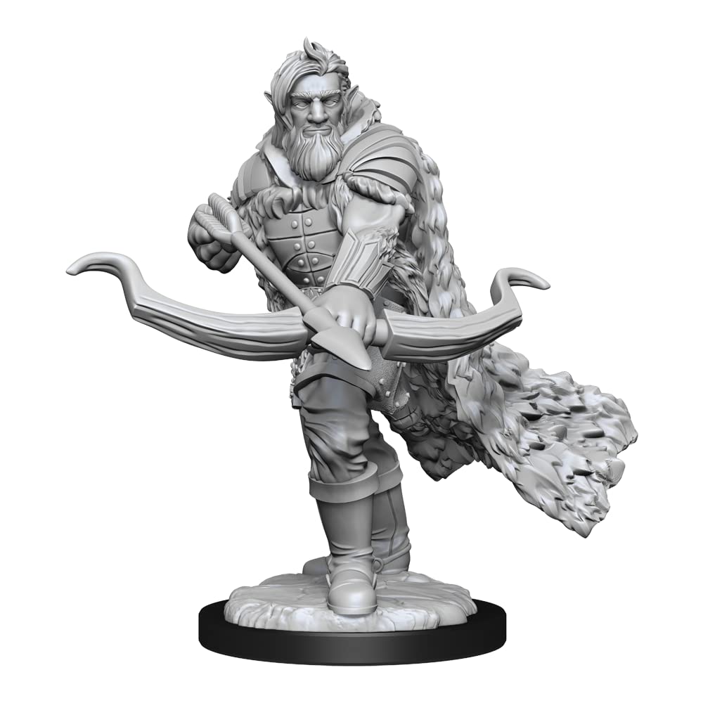 D&D: Nolzurs Marvelous Minis: Firbolg Ranger Male Wave 14 (Unpainted)