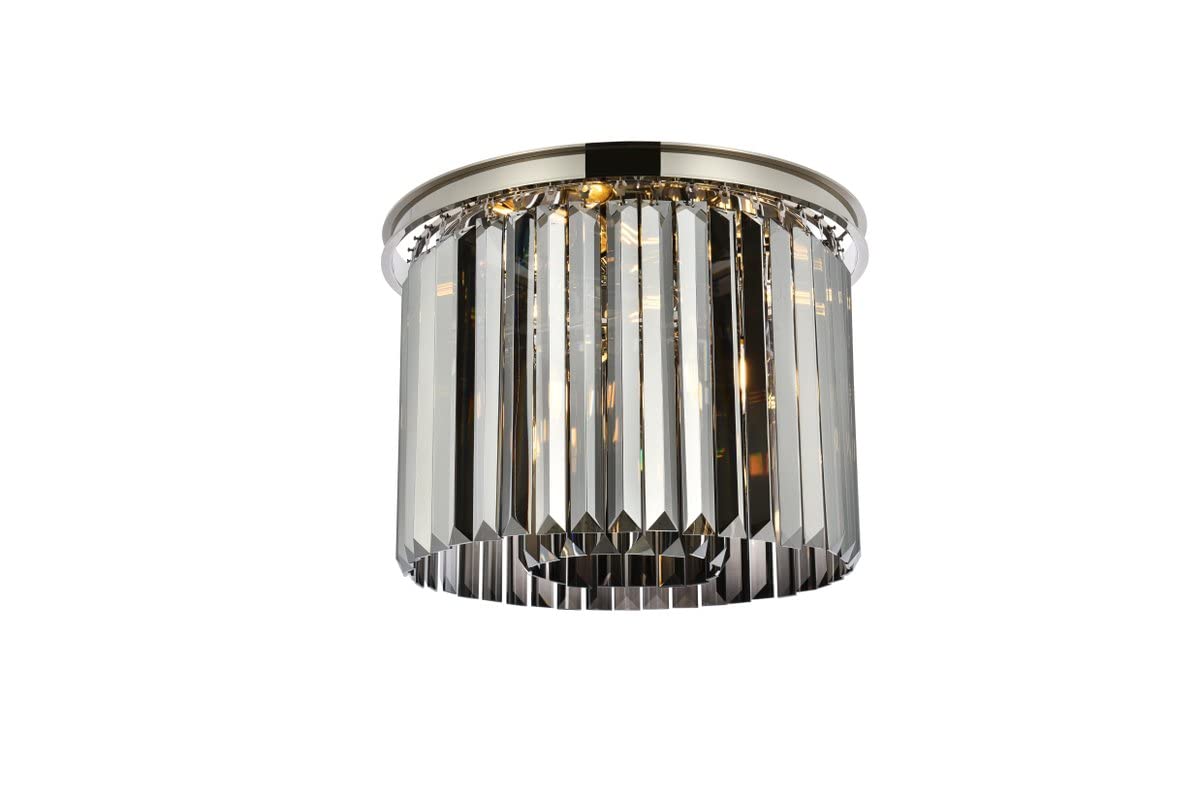 Urban Classic 1238F20Pn-Ss/Rc Sydney 6-Light Flush Mount, Polished Nickel