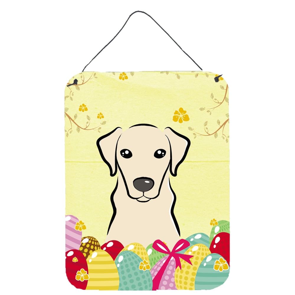 Easter Egg Hunt Design with Dog Wall or Door Hanging Prints