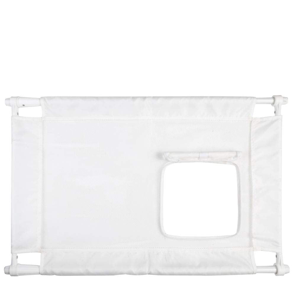 Pet Life Porta-Gate Travel Collapsible And Adjustable Folding Pet Cat Dog Gate - One Size - White