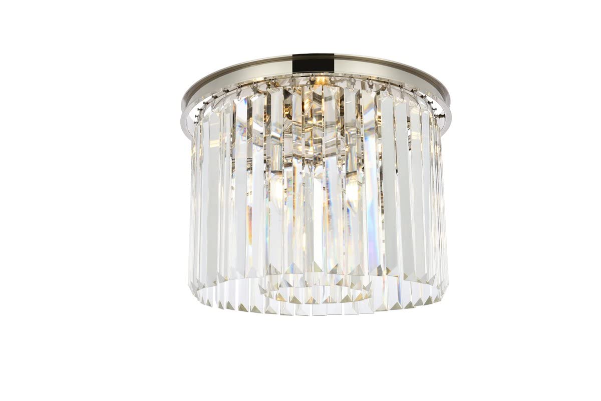 Urban Classic 1238F20Pn/Rc Sydney 6-Light Flush Mount, Polished Nickel