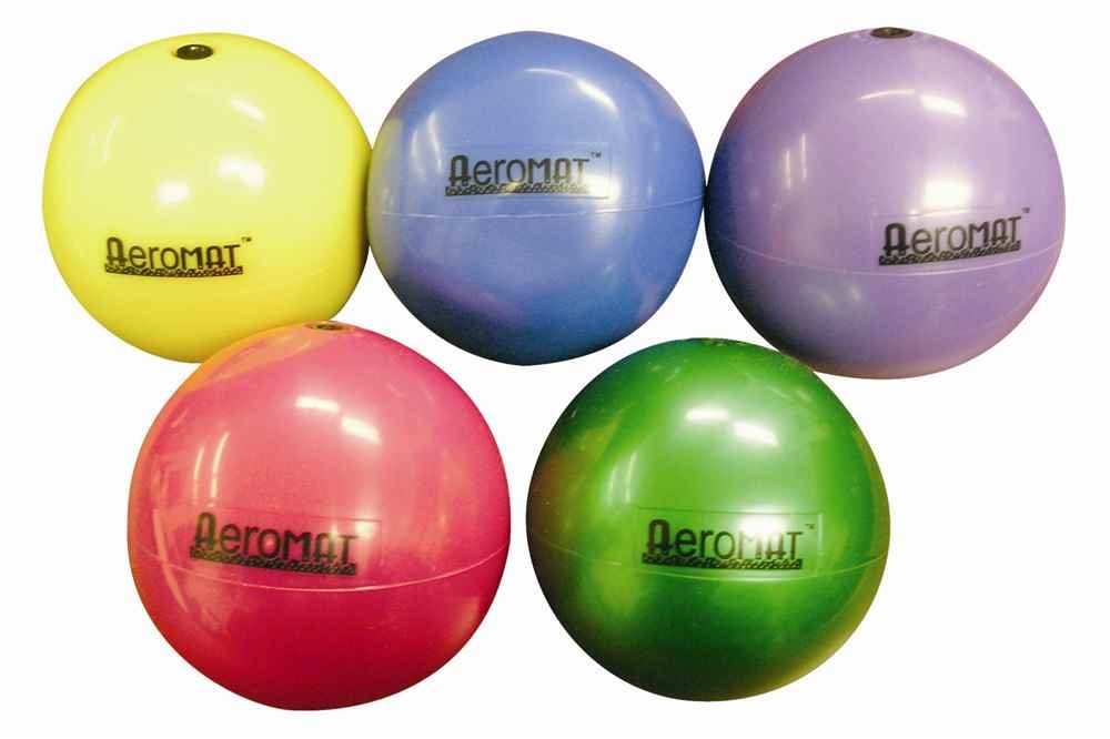 AeroMat 3 LB Weight Ball - Red