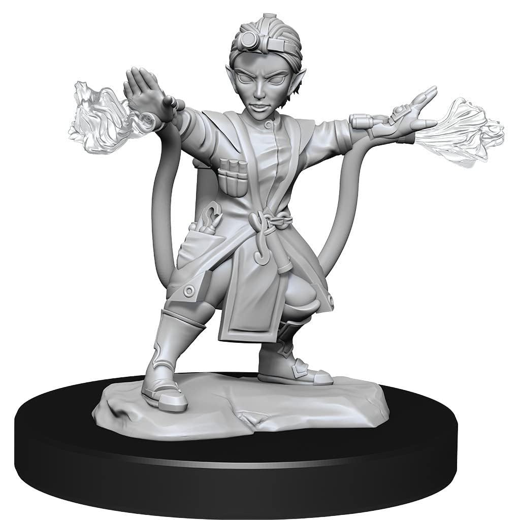 D&D: Nolzurs Marvelous Minis: Gnome Artificer Female Wave 14 (Unpainted)