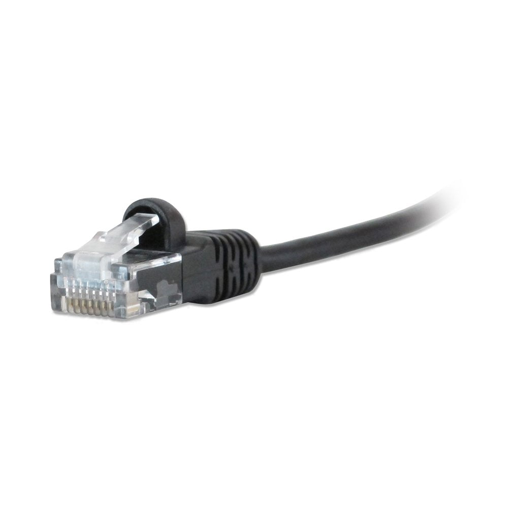 10FT CAT6 BLACK SNAGLESS PATCH